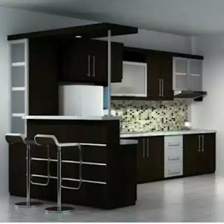 Picture of a Modern Minimalist Kitchen Interior Design