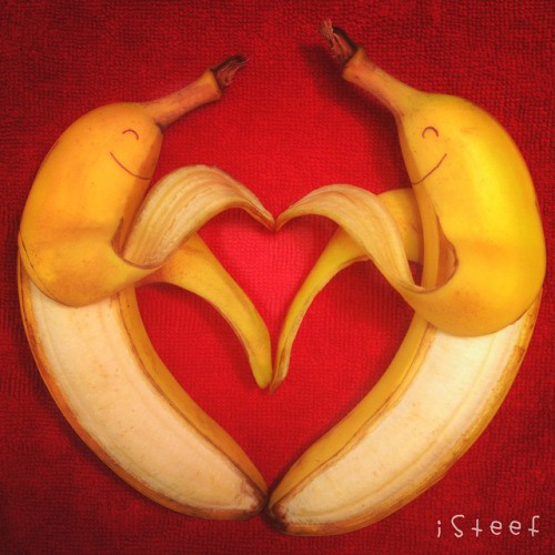 Banana doodles artworks by Stephan Brusche