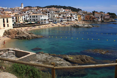 Playas de Calella de Palafrugell en la Costa Brava