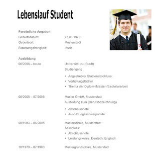 Lebenslauf Student 1