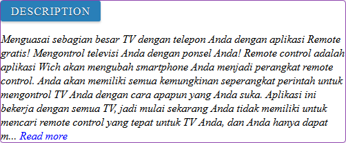 Remote Control untuk TV game review