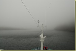Neptune's Bellows in the fog