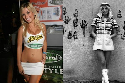 Damn hot Mini-skirts from the 70's vs modern era