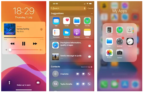  Jika kalian suka dengan penampilan iPhone namun masih belum sanggup beli perangkat yang orisinil iPhone Launcher – IOS 14 Launcher v7.3.9 Mod APK (Premium Unlocked)