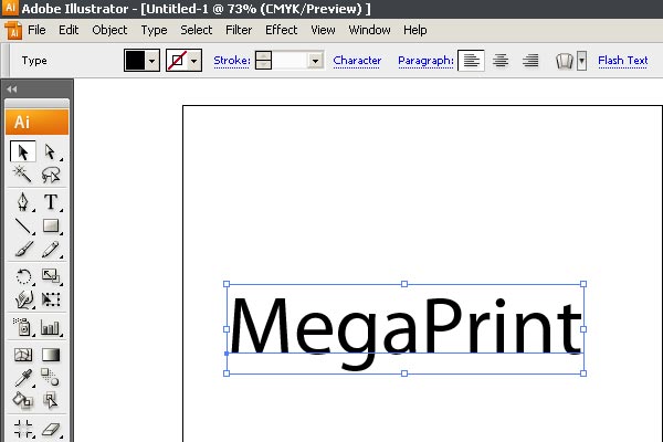 Cara Convert Font Menjadi Path dengan Illustrator