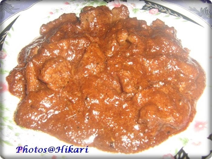 Resepi Daging Masak Hitam Sarawak / Resepi Daging Masak Hitam Berempah