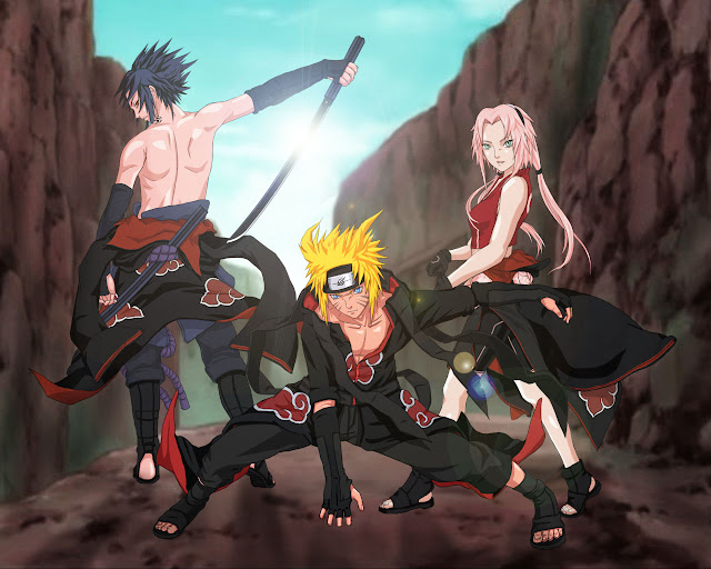 naruto sasuke sakura akatsuki. naruto sasuke akatsuki. naruto