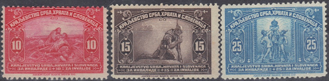 Yugoslavia - 1921 - Invalid soldiers