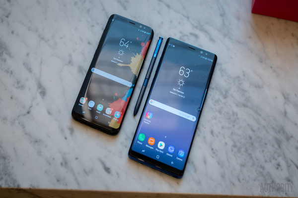 عدد من مستخدمي Galaxy S8 و Galaxy Note 8 يبلغون عن مشاكل في الجهازين