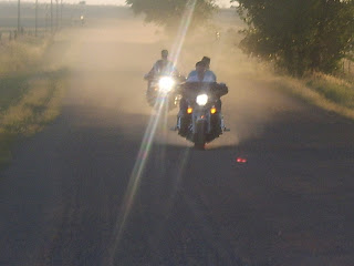 Long and Dusty Road Sturgis South Dakota photo by Whitelines