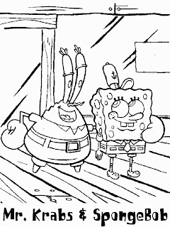 spongebob coloring pages