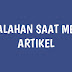 4 Kesalahan Saat Menulis Artikel 4 Kesalahan Saat Menulis Artikel