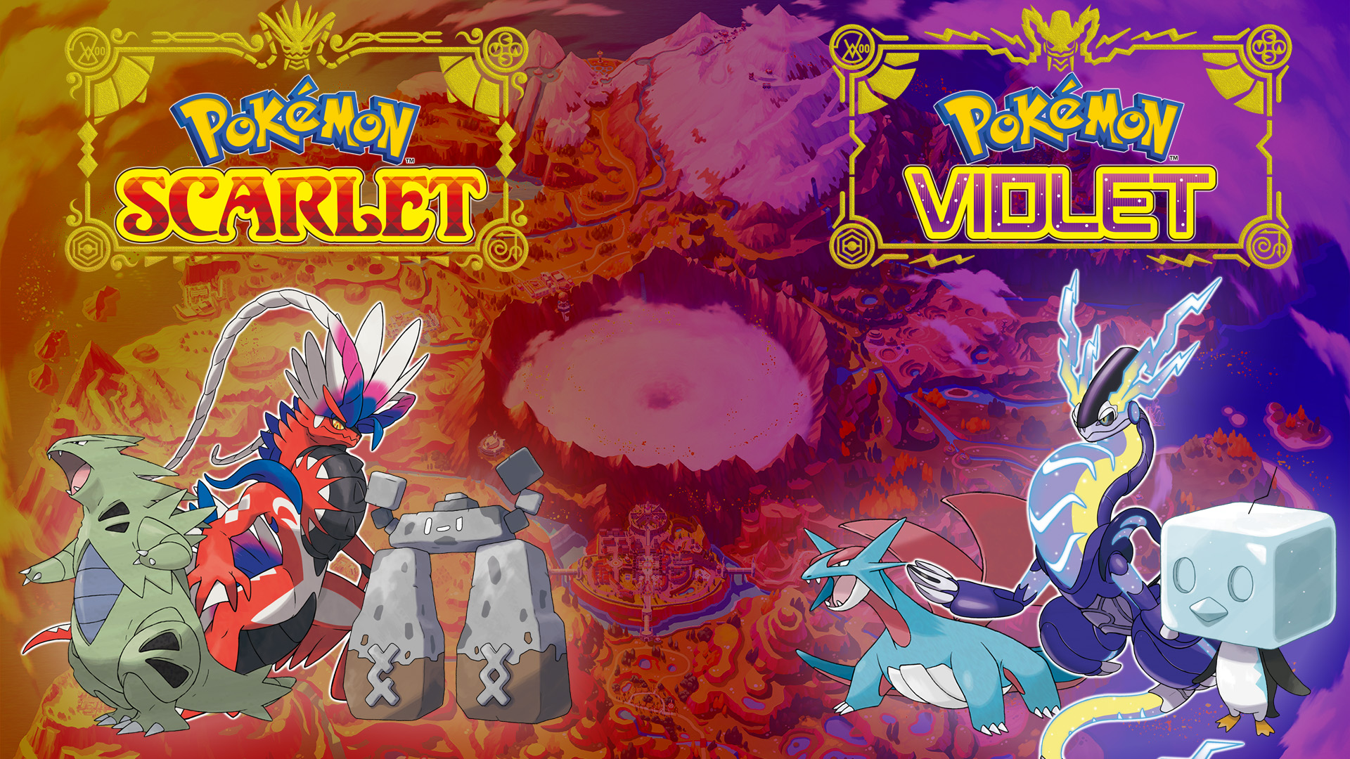 Todos os Pokemons exclusivos de Pokemon Scarlet & Violet