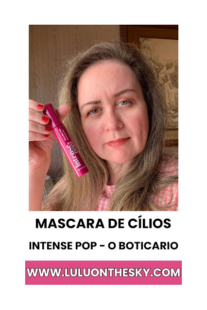 Máscara Para Cílios Preta Intense Pop - O Boticário