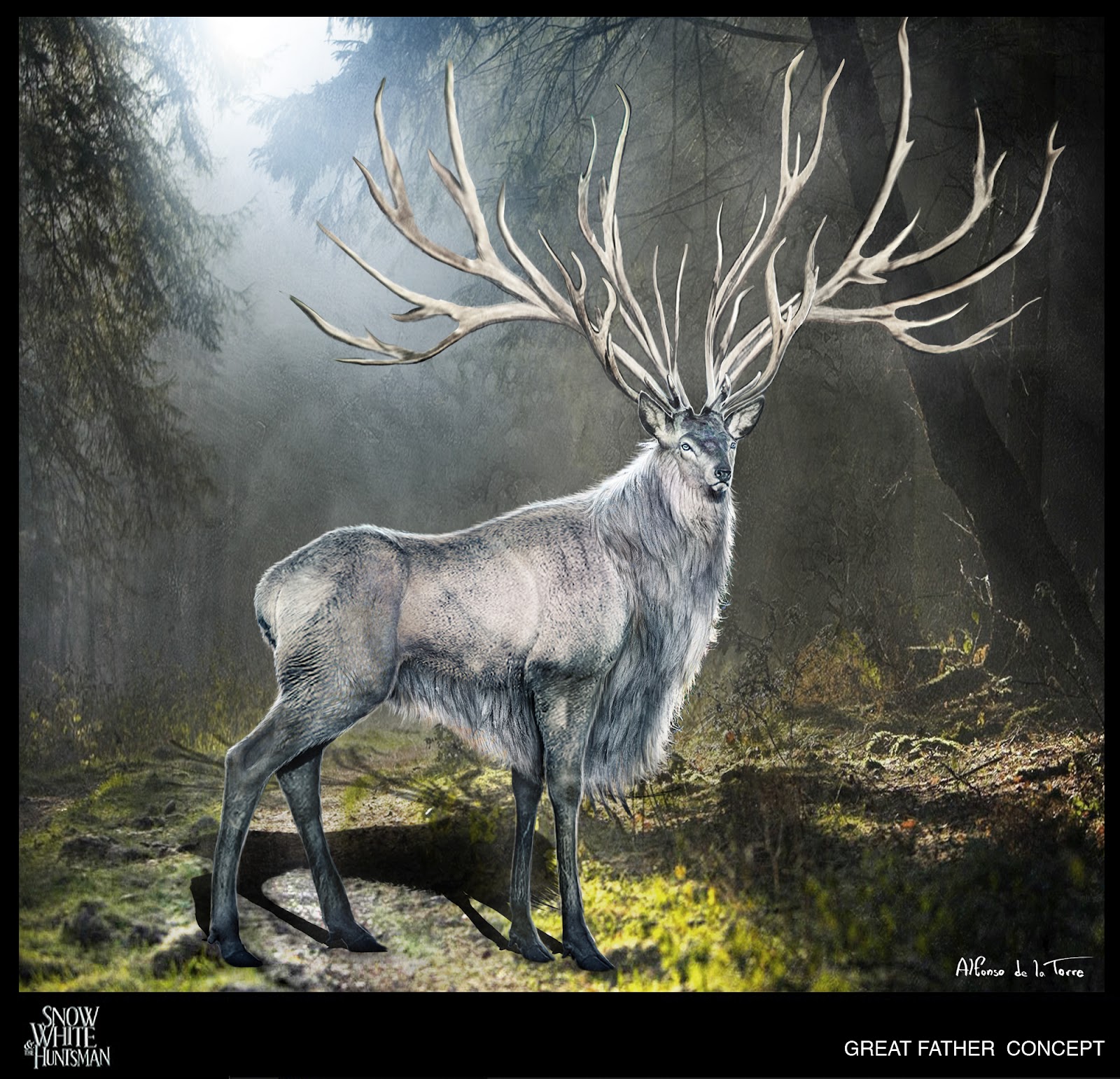 SNOW WHITE &amp; THE HUNTSMAN: Concept Art Of The Enchanted ...