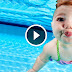 Baby Swimming Underwater - 2 Year Old Baby Swimming in Pool