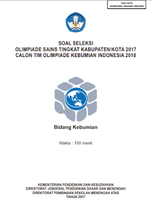 SOAL OSK KEBUMIAN TAHUN 2017