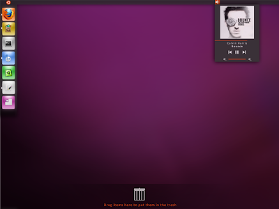 Ubuntu Unity Desktop Concept