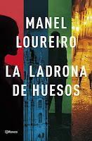 imagen de la portada de "La ladrona de huesos" - Manel Loureiro