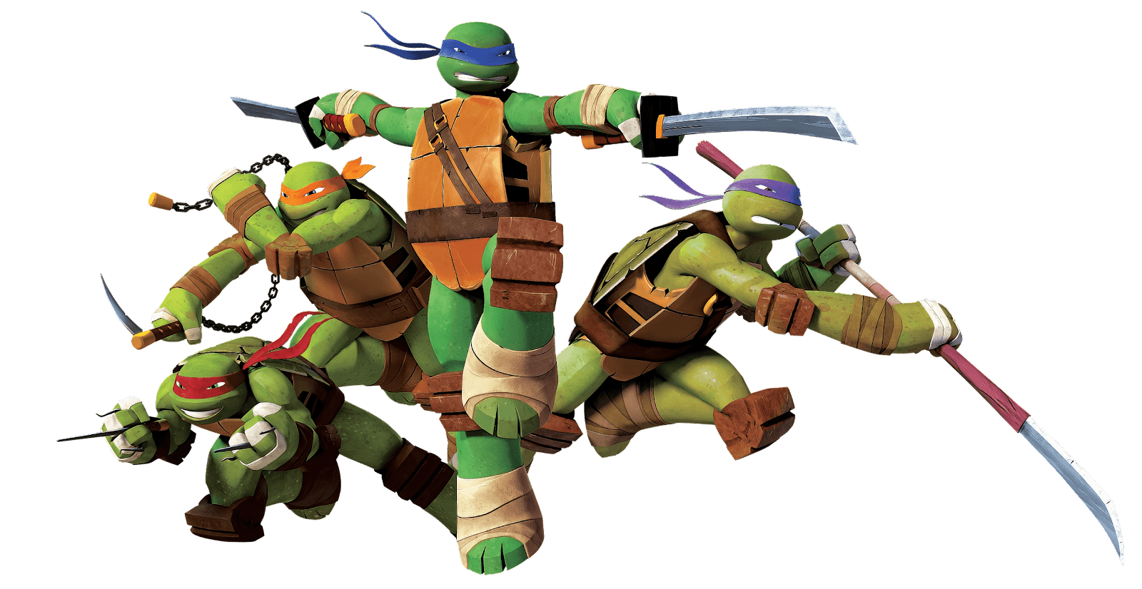 imágenes grandes de las tortugas ninja con fondo transparente en png
