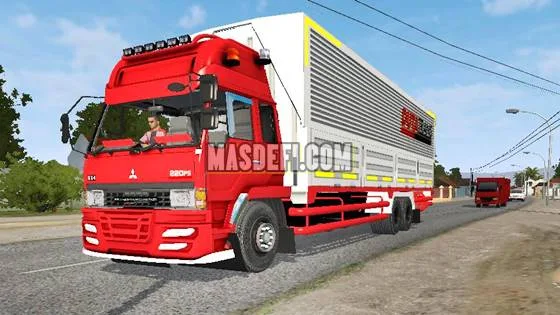 Mod Bussid Truck Fuso Fighter Wingbox By Fatih Concept