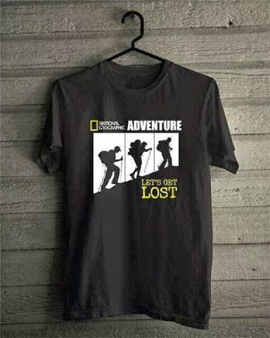 Kaos Adventure National Geographic Terbaru MATERI UGM