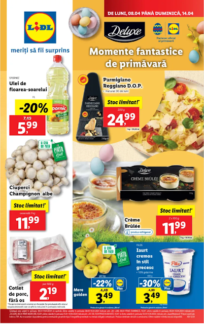 LIDL Catalog - Brosura 8-14.04 2024→   DELUXE | Lidl Plus | Super Weekend