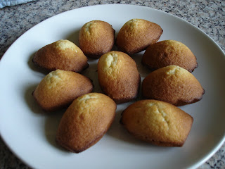 Madeleines à la Nutella