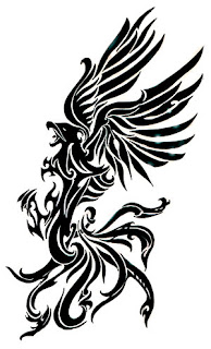 Phoenix Tribal Tattoo