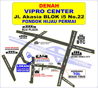  Alamat Vipro Center Bekasi Timur