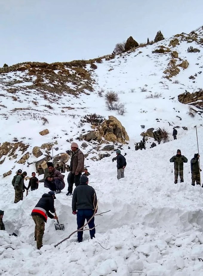 ಜಮ್ಮು ಮತ್ತು ಕಾಶ್ಮೀರದಲ್ಲಿ ಹಿಮಕುಸಿತ: ಕಾರ್ಮಿಕ ಸಾವು