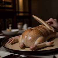 Peking duck at China Sea Milton