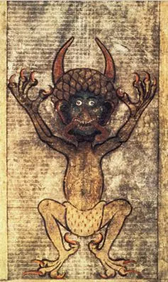 Diabo da página 290 do Codex Gigas