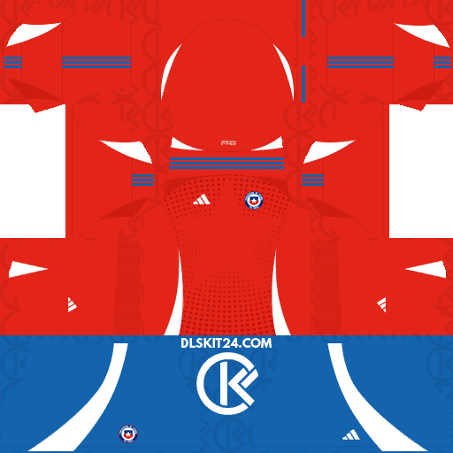 Chile Kits 2025-2026 Copa America Released Adidas - Dream League Soccer (Home)