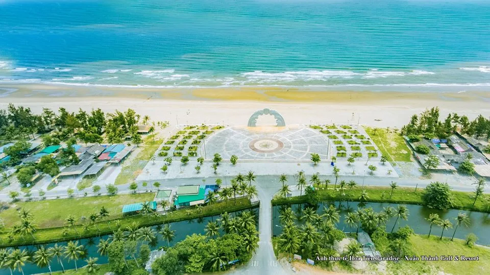 Cảnh quan thực tế Hoa Tiên Paradise