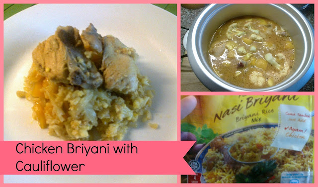 Briyani Chicken with Cauliflower Rice