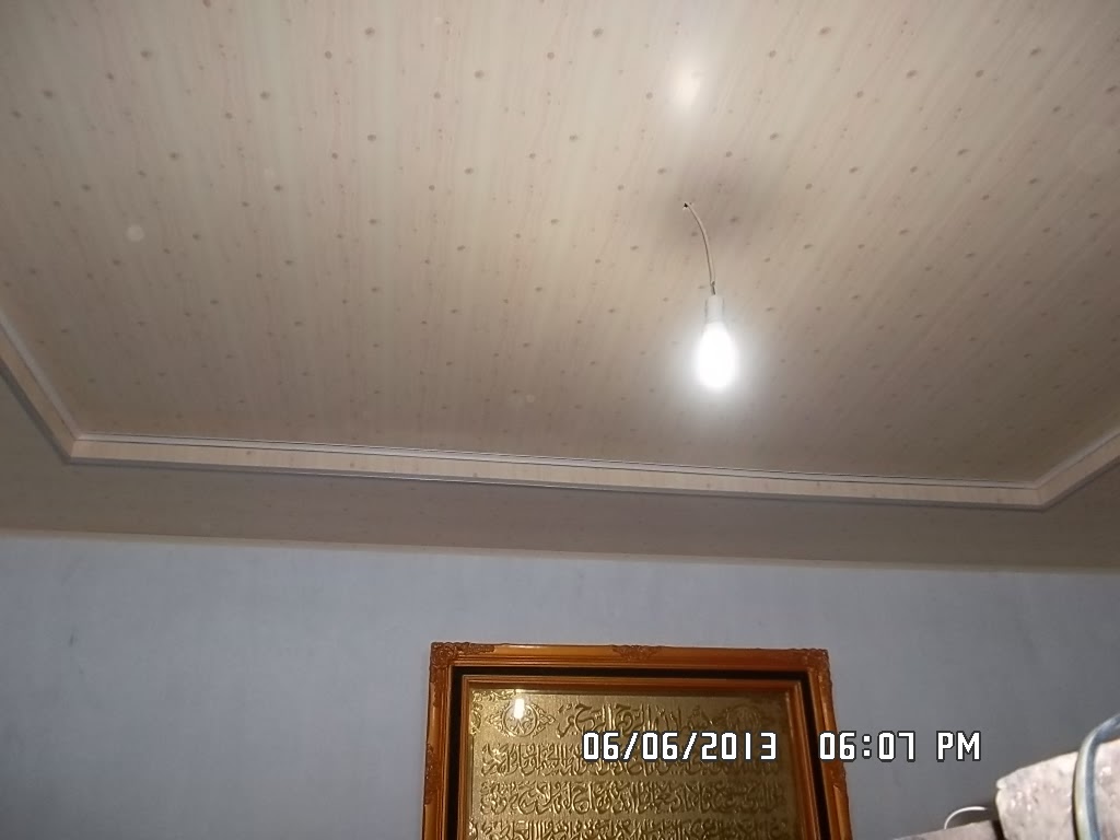 Kang Bang Lampung Plafon  PVC  Pemasangan Plafon  PVC  Rumah 