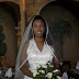 Real Bride: Veiled Half Up, Half Down Style