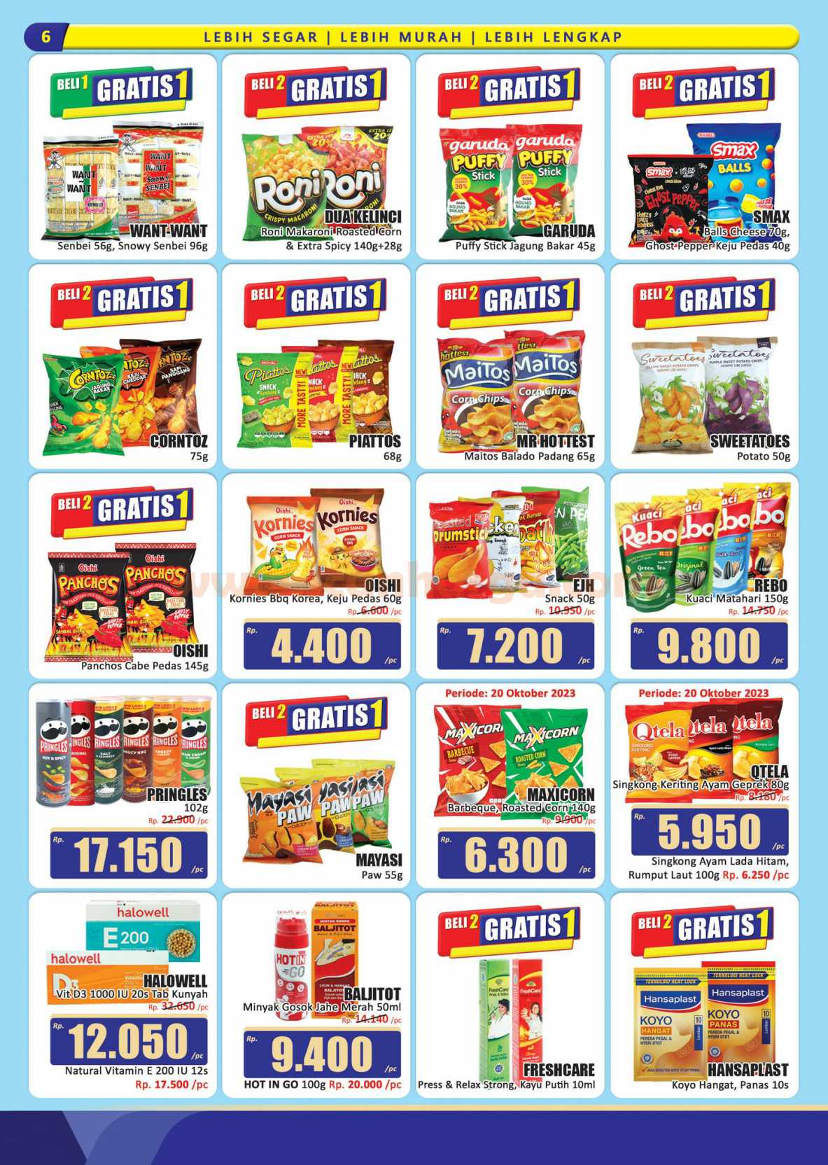 Katalog Promo JSM Hari Hari Swalayan Weekend 19 - 22 Oktober 2023 6