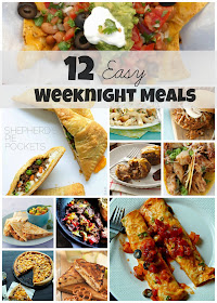 12 easy weeknight meals #foodie #sp