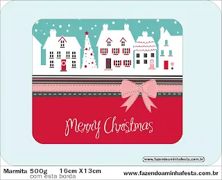 Retro Christmas: Free Printable Candy Bar Labels.