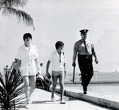 Beatles, Fab Four, Beatles Pool, Beatles Swimming, Beatles Miami, Beatles Beach, Beatles Photos