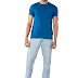 Regular Fit Crew Neck T-Shirt For Men’s (White, Blue, Black)