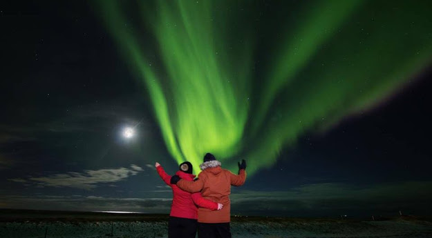 Enjoying Northern Lights