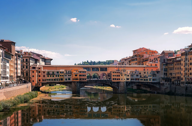 Ponte Vecchio in Florence Italy over the Arno River