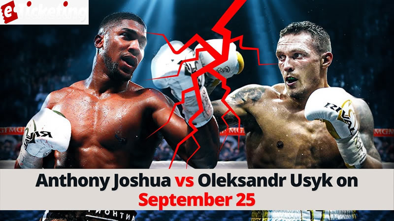 anthony joshua tickets on sale - Joe will battle whoever he needs to battle for that belt, then, at that point the champ of AJ versus Fury