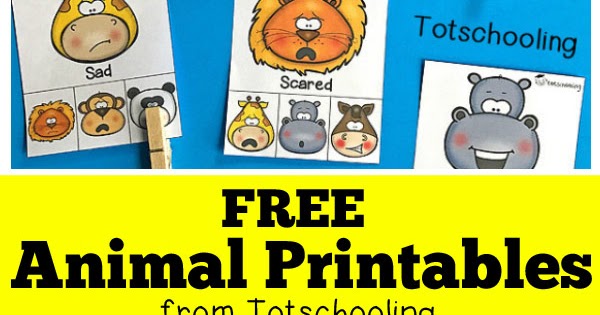 free animal printables for preschool totschooling toddler preschool kindergarten educational printables