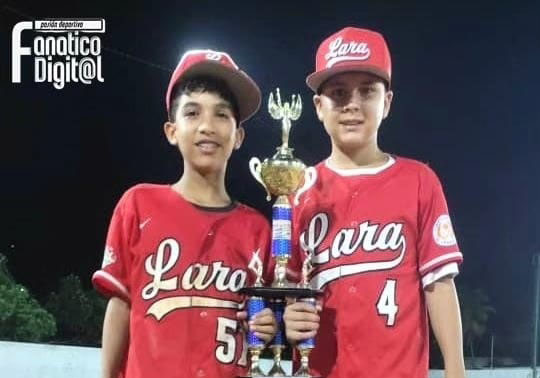 TRES CAROREÑOS QUEDARON CAMPEONES CON LARA EN EL NACIONAL INFANTIL DE CRIOLLITOS DE VENEZUELA