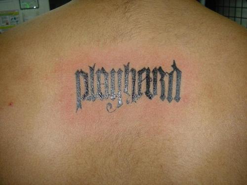 free ambigram tattoos generator