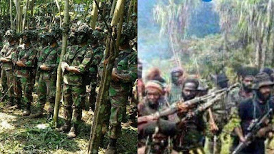 10 Anggota TNI Diserang KKB di Nduga Papua, 3 Prajurit Tertembak, 1 Meninggal Dunia